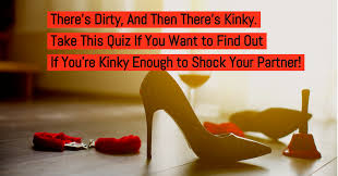 Just a quiz to test your musical knowledge! How Kinky Are You Quiz Quizony Com