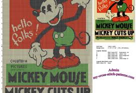Walt disney characters christmas in counted cross stitch. Cross Stitch Patterns Disney Archives Page 2 Of 2 Free Cross Stitch Patterns Simple Unique Alphabets Baby