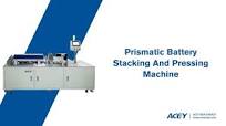 Prismatic Battery Stacking And Pressing Machine For Prismatic Battery Pack  Assembly