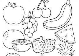 Second page of printable fruits and vegetable coloring for kids. The Latter Variety Is Particularly Popular With Small Children In Preschool Or Kinderga Apple Coloring Pages Fruit Coloring Pages Kids Printable Coloring Pages
