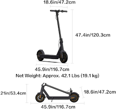 Learn how to hack the firmware to unlock the speed of your segway es4 or es2 electric scooter. Buy Segway Ninebot Max Electric Kick Scooter Max Speed 18 6 Mph Long Range Battery Foldable And Portable Online In Turkey B07wyxxl4v