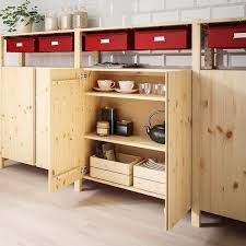 Ivar 3 Sections Cabinet Shelves Pine Red Ikea Ikea Ivar Ikea Ikea Office Storage