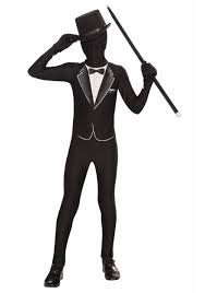 Formal Tuxedo Skin Suit Costume For Kids