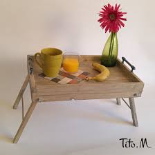 Plateau Petit Dejeuner Sur Pieds Plateau Petitdejeuneraulit Artisanal Ecolo Nature B Plateaux De Service En Bois Plateau De Service Petit Dejeuner Au Lit