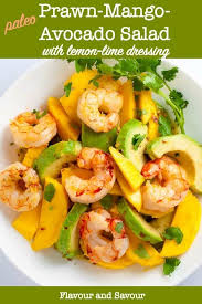 Prawn Mango Avocado Salad And How To Choose An Avocado Recipe Mango Avocado Salad Avocado Recipes Avocado Salad