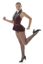 Black And White Tights Dance Costume Career Girl Dance Costume Perfect For A Working Girl Theme Tap Or Jazz Dance Peplum Halter Leota Girls Dance Costumes Dance Costumes Tap Tap Dance Outfits