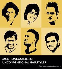 Captain Cool Of Hairstyles For Sure Follow The Trend Of Ms Dhoni S Hairstyles On Our Blog Styledotme Instantfashi How To Draw Hair Hair Styles Cool Stuff