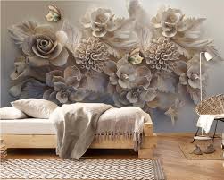 Duvar kağıdındaki mavi gri ve beyaz renk oda modern mimaride kullanılan 3d duvar kağıtları artık klasik ve doğal görünümleri ile trend olma yolunda ilerliyor. Yatak Odasi Duvar Dekorasyonu Dekorblog