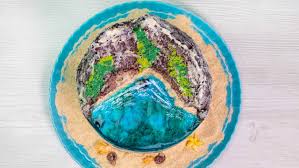 Since i've only seen blue curacao in cheap variants, it's got me thinking that it doesn't actually have a quality version, and that it's just a cheaper ingredient meant to add blue tint to things. Island Cake Insel Torte Cake Trend 2020 Nicoles Zuckerwerk