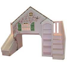 Who would have thought there is a bunk bed for every style? Maryville Cottage Bunk Bed W Slide Staircase