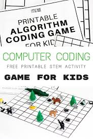 Algorithm Coding Game And Screen Free Computer Coding For Kids Computer Coding For Kids Coding For Kids Coding Games