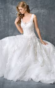 Kenneth Winston 1769 Classic Lace Ball Gown With Sweetheart Neckline Lace Thick Strap Amazing Wedding Dress Sparkly Wedding Dress Beautiful Wedding Gowns