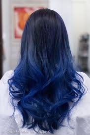 On unbleached darker hair it also looks super cool and the color isn't as bright but it comes through, especially in the sun, but it rubs off on my hands for i love this brand of hair dye! Dark Blue Hair Color Ideas And Images