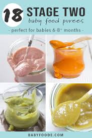 18 Stage 2 Baby Food Purees That Baby Will Actually Eat Recipe Baby Food Recipes Healthy Baby Food Easy Baby Food Recipes