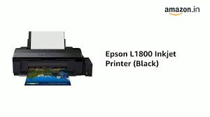 The l1800 prints photos in approximately 191 seconds3, with maximum print speeds of up to 15 pages per minute for black and colour prints3. Epson L1800 Inkjet Printer Black Amazon In Computers Accessories