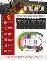 Football Ticket Mini Plans Now On Sale Usc Employee