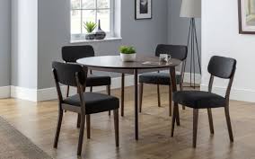 There is no time limit outdoors. Farringdon Circular Dining Table Julian Bowen Limited