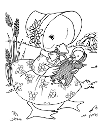 Everything about a baby thing is a happy thing. Toy Animal Coloring Pages Toy Mother And Baby Duck Coloring Page Coloring Home