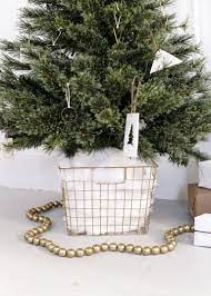 Christmas tree boxes are a gorgeous alternative to the tree skirt! Diy Tree Skirt Alternative The Merrythought