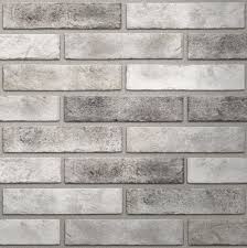 Brick tiles can be used in more applications than regular bricks, and are highly appreciated for aesthetics more than functionality. Chicago Grey Brick Effect Wall Tiles Brick Effect Wall Tiles Brick Tile Wall Wall Tiles Design