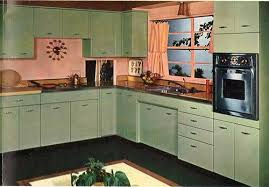 green pink retro kitchen kitchen themes