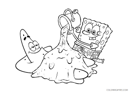 Spongebob coloring pages and other free printables. Spongebob Squarepants Coloring Pages Cartoons Patrick And Spongebob Printable 2020 5961 Coloring4free Coloring4free Com