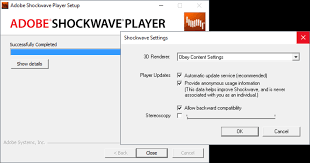 Adobe flash player is a comprehensive tool to create, edit, and view game or video files. Adobe Shockwave Player Download