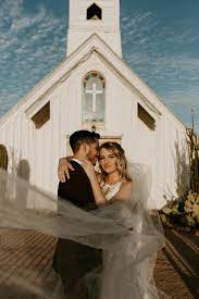 Veil Shot Bride And Groom Photos At White Elvis Church Wedding Ceremony At Paseo Weddin Church Wedding Photography Church Wedding Photos Wedding Photos Poses
