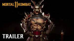 Shao Kahn Reveal | Official Trailer | Mortal Kombat - YouTube
