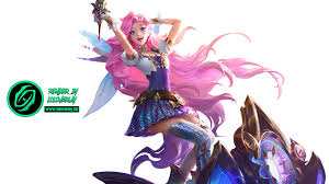 Kda All Out Seraphine Rising Star Render 2 By Loloverlay In 2020 Fan Art League Of Legends Lol