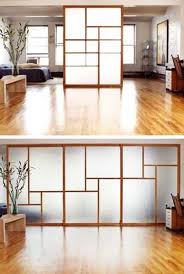 One of the challenges of living in a studio apartment, or in any space short on interior walls, is separating a space into different uses: Japanese Style Sliding Door Semi Transparent Design Furniture Home Idea Japanese Style Sliding Door Room Divider Doors Divider Design
