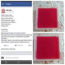 Paduan camilan super enak dari pisang dan agar agar buat nya gampang rasanya istimewa. Agar Agar Sirap Ros Agar Recipes Rose