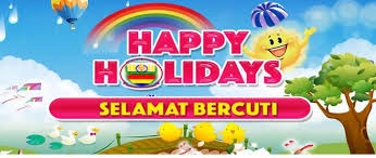 Sekolah sekolah di negeri perlis, pulau pinang, perak, selangor, negeri sembilan, melaka, pahang, sabah, sarawak, wilayah persekutuan kuala lumpur. Label Cuti Sekolah 2018 Red Pastel D