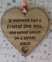 These best friend gift ideas are hilarious, strange, techy, thoughtful and just plain epic, and will make it easy for you to find the perfect present for your unique friend this year. Best Friend Gift Wooden Friendship Plaque Sign Gift For Etsy Gifts For Friends Friendship Signs Friendship Gifts Diy