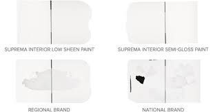 Just now i painted some arothane on a section of each half and aristoshield on the other section. Suprema Ultra Premium Interior Paint Dunn Edwards Paints