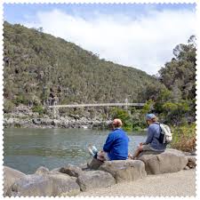 Australia Post On Instagram A Rock With A View In Launceston 7250 Australiaconnected Australia Tasmania Launceston Catarac Outdoor Australia Views