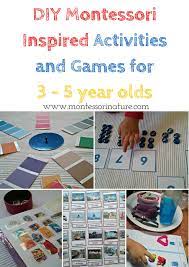Diy Montessori Inspired Activities And Games For 3 5 Year Olds Montessori Toddler Activities Montessori Activities Preschool Montessori Activities