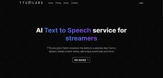 Screenshot of TTS Labs