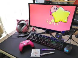 Accueil jeux vidéo gamer pc console fond écran. Stream Deck Et Pc Gaming Decouvrez Mon Setup Twitch La Geek En Rose