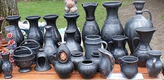 Obiecte Din Ceramica Neagra De Marginea Pottery Ancient Traditional Art