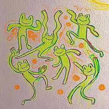 Charl3tte Indie Drawings Funky Art Hippie Art