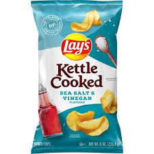 However, vinegar can also be used in lieu of salt when seasoning the final touches to sauces, soups, and stews. Lay S Kettle Cooked Sea Salt Vinegar Potato Chips 8oz Target