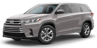 2018 Toyota Highlander Color Options