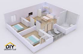 2 bedroom floor plans with roomsketcher, it's easy to create professional 2 bedroom floor plans. 2 Bedroom Granny Flats A Summary Of Your Options Diy Granny Flat