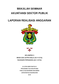 Contoh jurnal tentang akuntansi sektor publik. Pdf Akuntansi Sektor Publik Laporan Realisasi Anggaran Made Gde Satria B Academia Edu