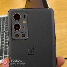 The one plus 9 is slightly smaller as well, given its 6.55 display. Oneplus 9 Pro Stellar Sandstone Black Poses For The Camera Gizmochina