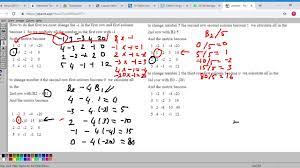 Solving System Linear Equation 4 Variable Using Gauss Method Youtube