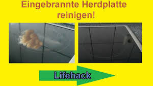 Eingebrannte Verschmutzung Von Ceranfeld Entfernen Herdplatten Reinigen Hausmittel Lifehack Youtube
