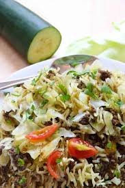 Hamburger, potato and cabbage soup with a global gourmet twist! Instant Pot Ground Beef Rice Shawarma Twosleevers