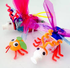 minibeasts bugs insects made from recycled materials and art ...